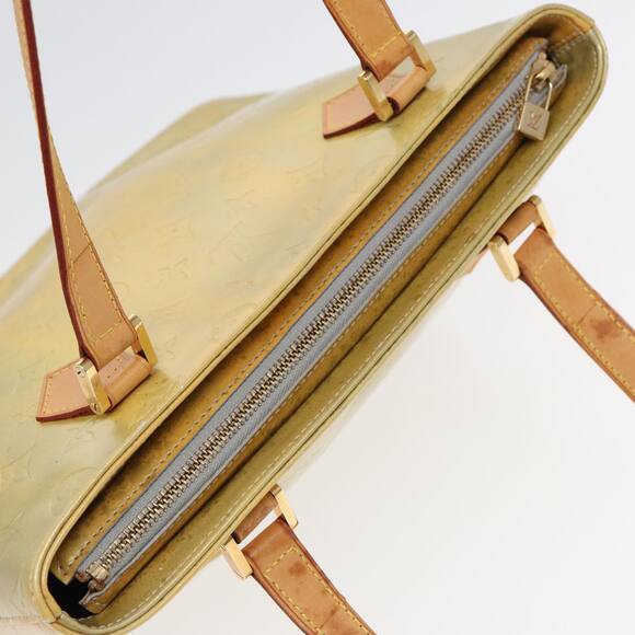 LOUIS VUITTON Monogram Vernis Houston Hand Bag Gris M91053 - Picture 6 of 12